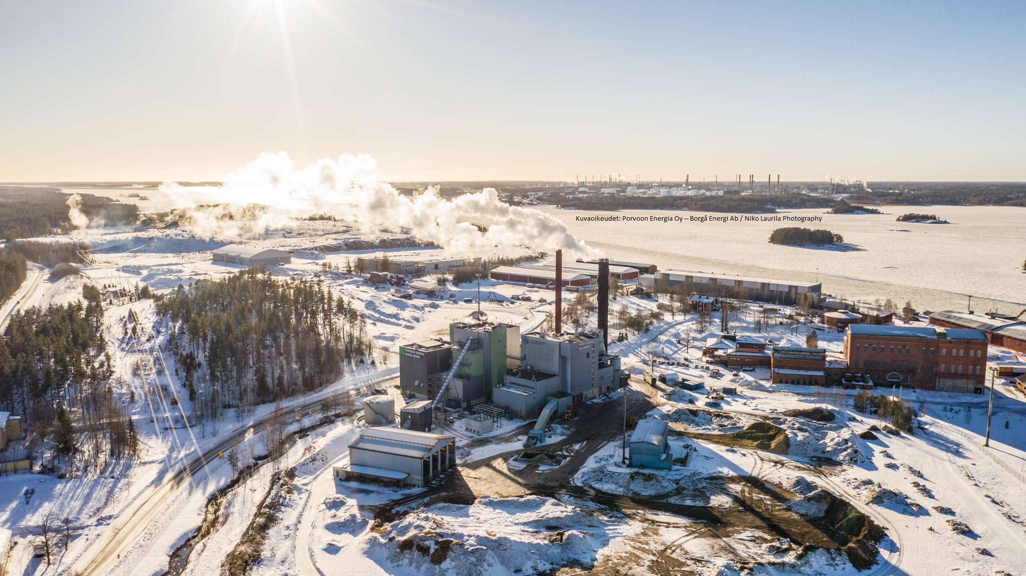 Porvoon Energia Oy Tolkkinen power plant (Niko Laurila Photography)